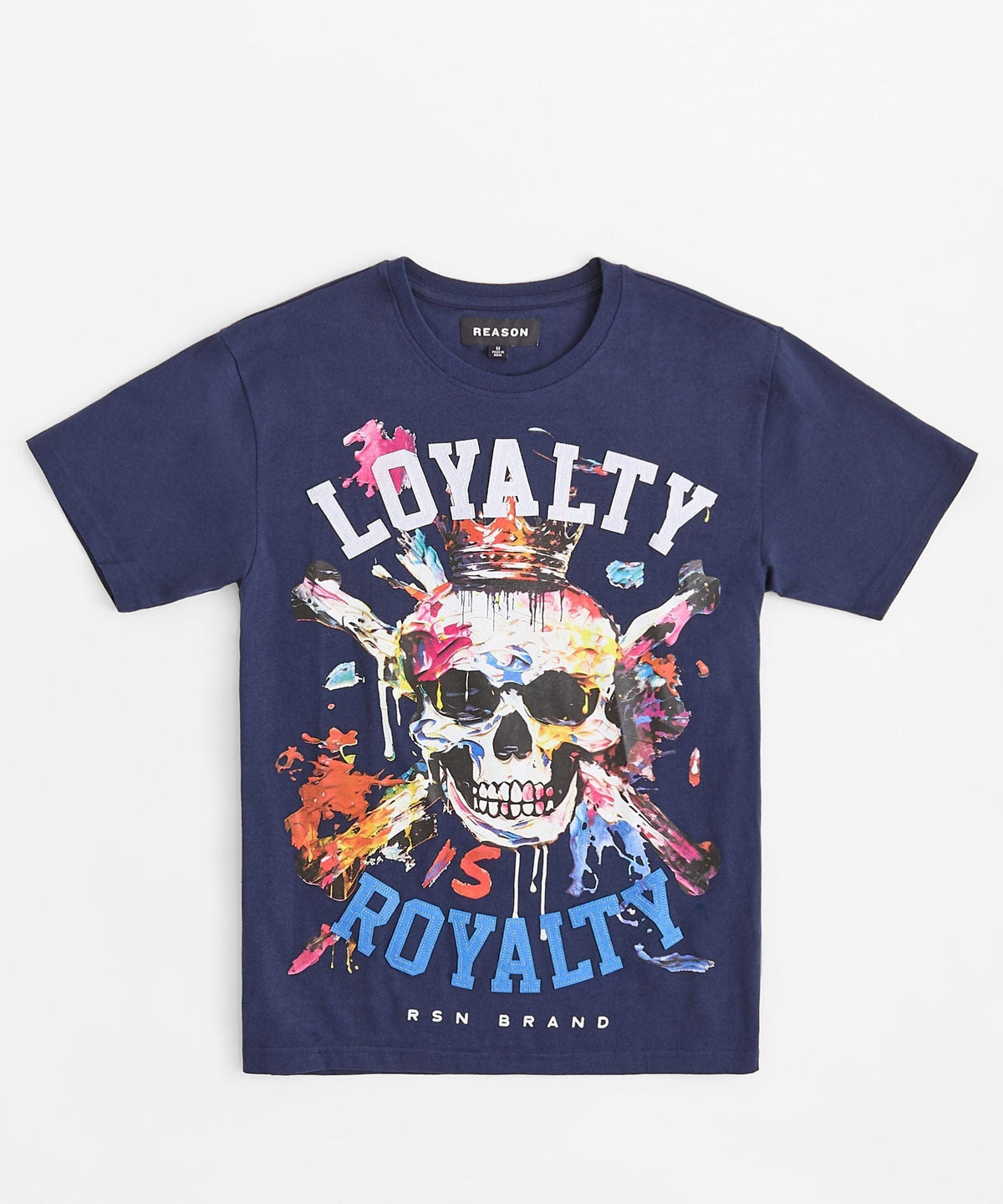 Plus Size Loyalty Tee - Navy | Reason Clothing Best Seller