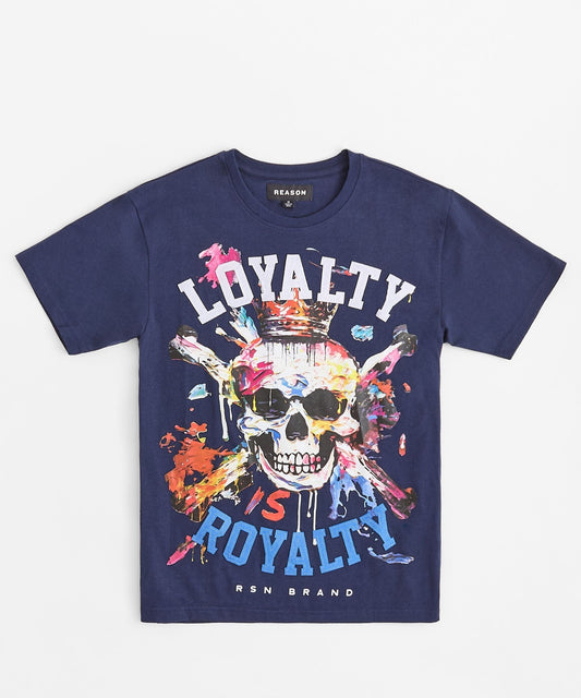 Plus Size Loyalty Tee - Navy | Reason Clothing Best Seller