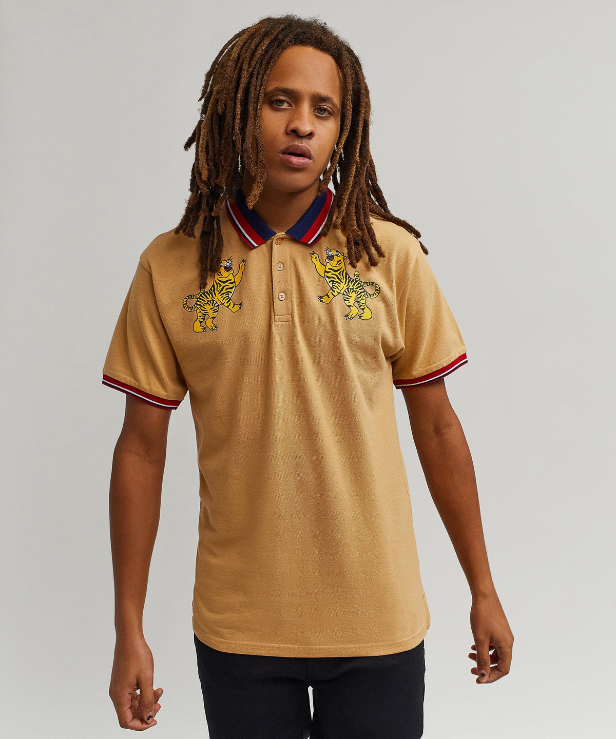 Fearless Tiger Polo | Reason Clothing Special Offer