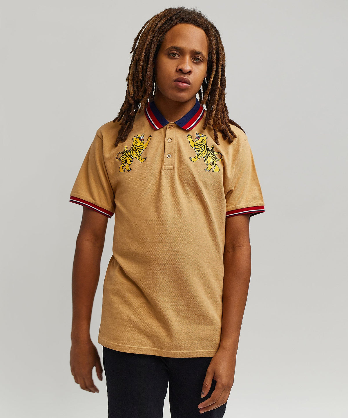 Fearless Tiger Polo | Reason Clothing Special Offer