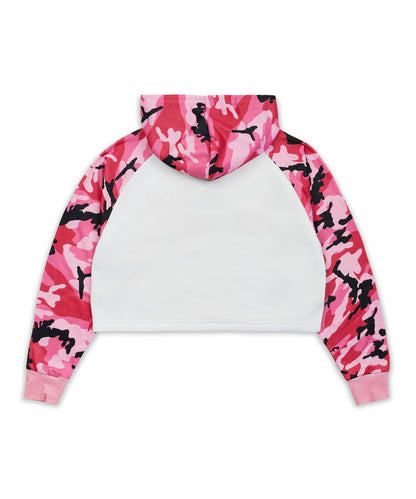 Baddie Camo Crop Hoodie | Reason Clothing Smart Buy