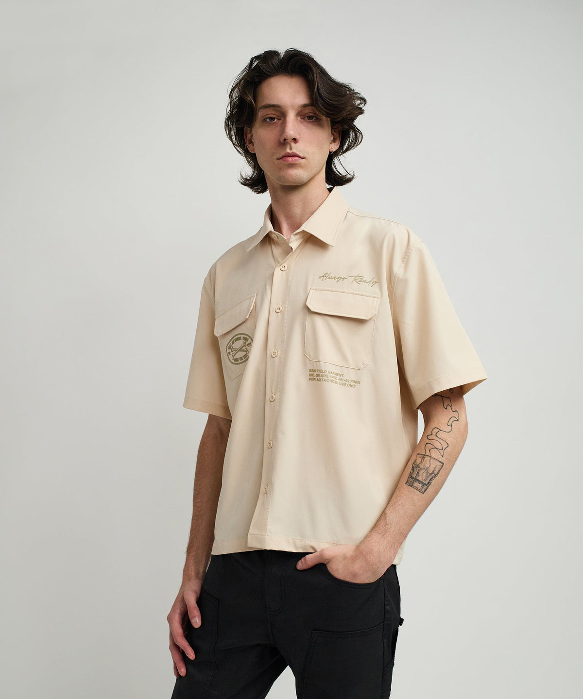 Bridges Cargo Utility Shirt | Reason Clothing Exclusive