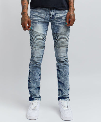 Wright Denim Jeans - Blue | Reason Clothing Everyday