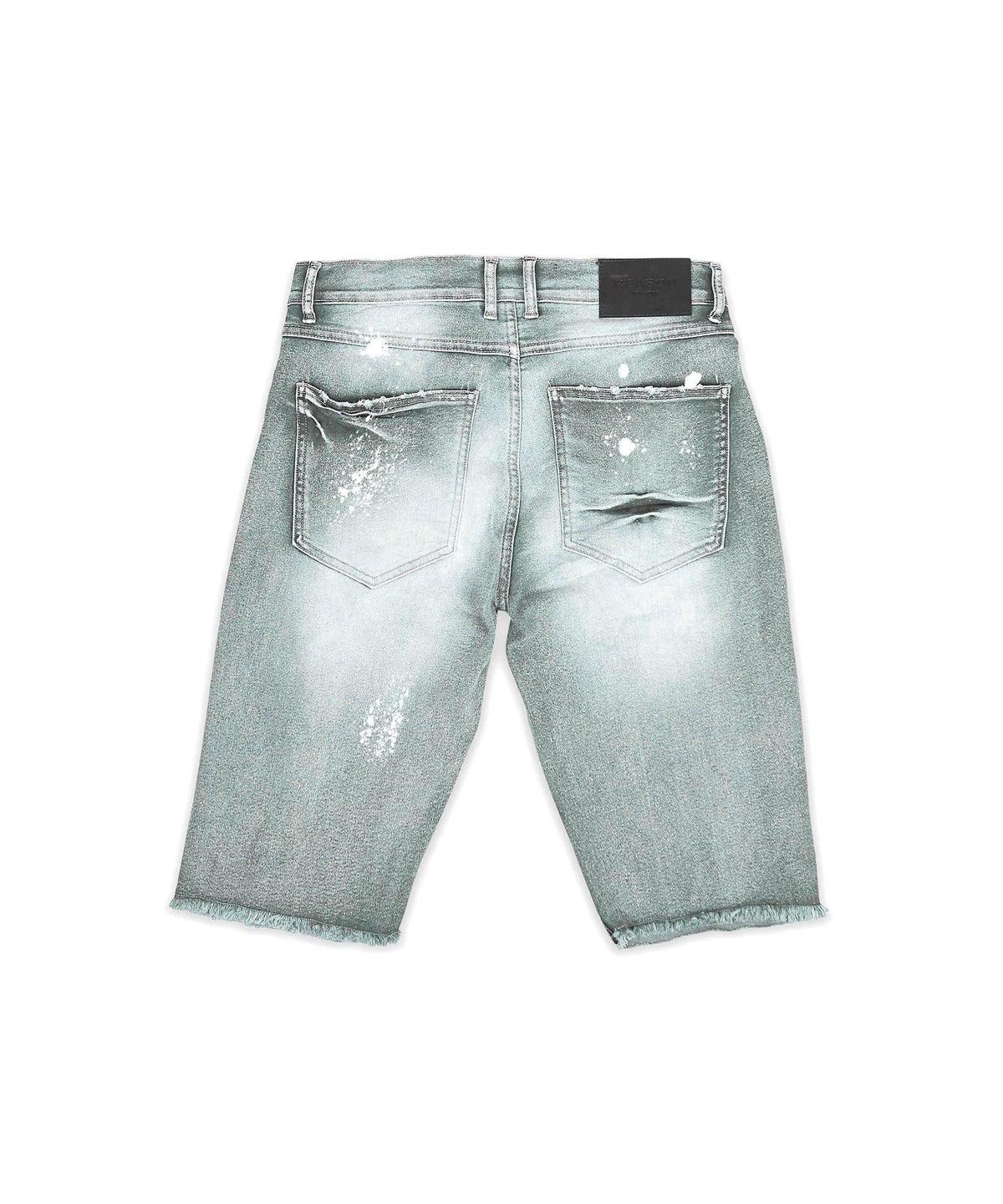 Wavy Denim Shorts | Reason Clothing Essential