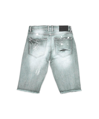 Wavy Denim Shorts | Reason Clothing Essential