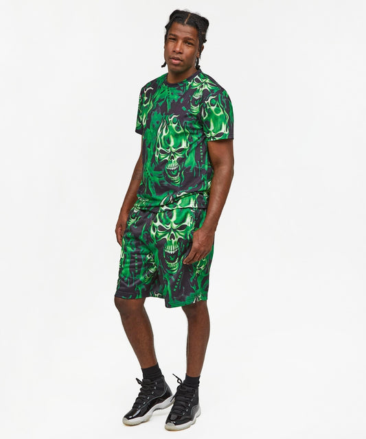 Skull Rider Tee Shorts Set | Reason Clothing Best Price