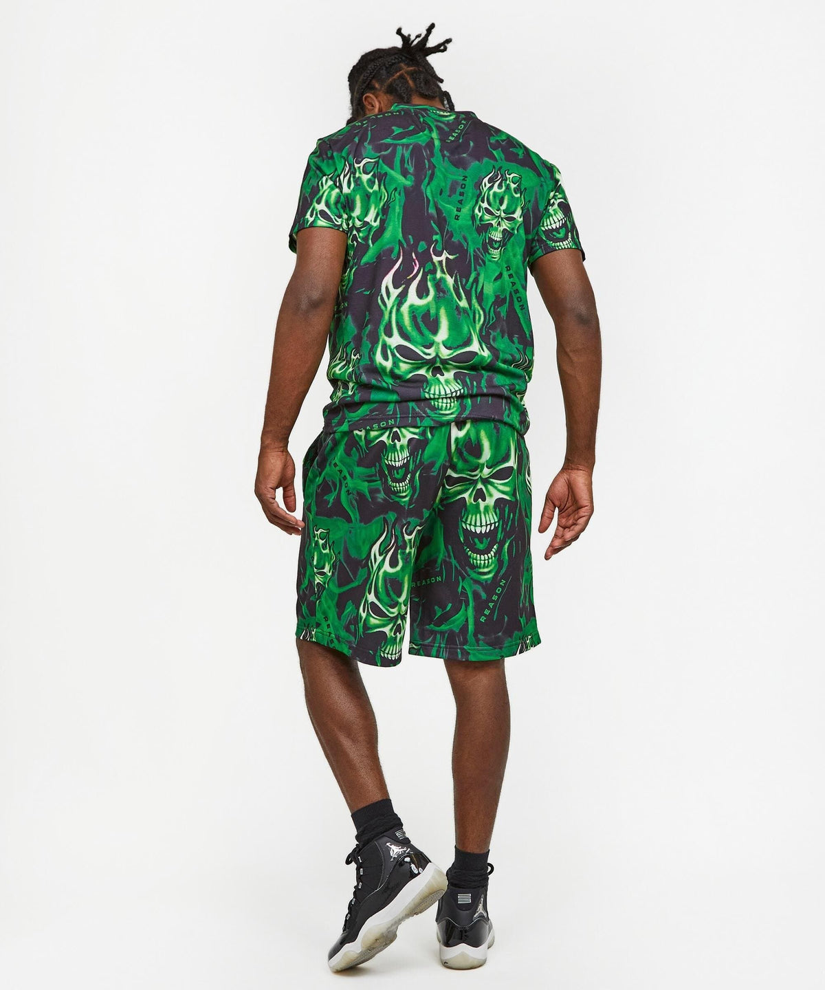 Skull Rider Tee Shorts Set | Reason Clothing Best Price