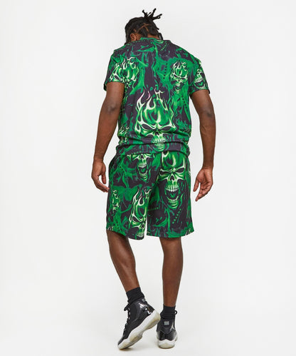Skull Rider Tee Shorts Set | Reason Clothing Best Price