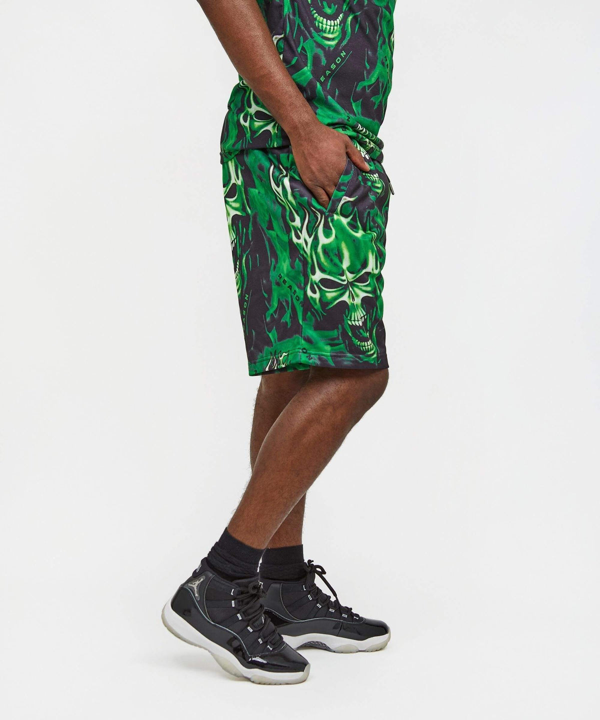 Skull Rider Tee Shorts Set | Reason Clothing Best Price