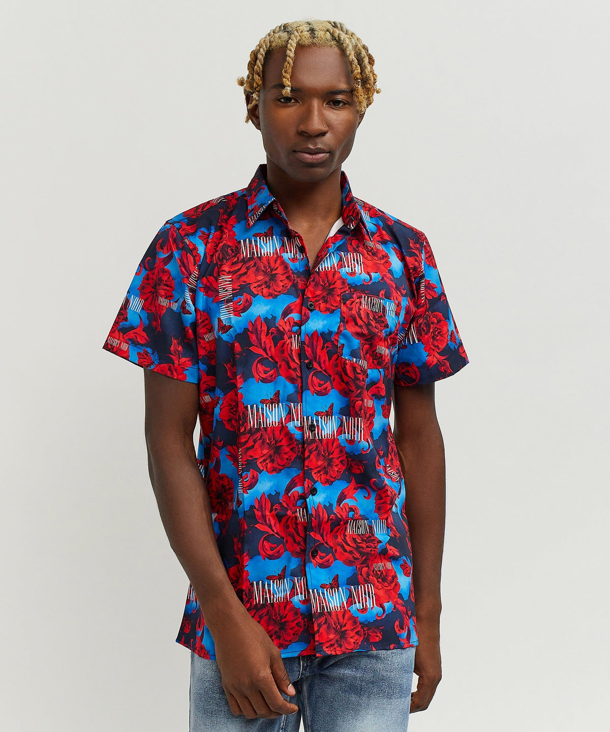 Rose Short Sleeve Shirt | Reason Clothing Everyday