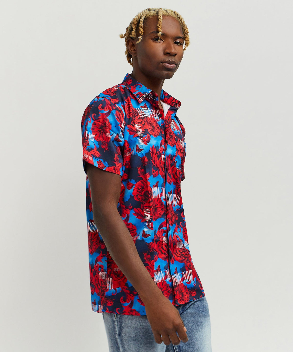 Rose Short Sleeve Shirt | Reason Clothing Everyday