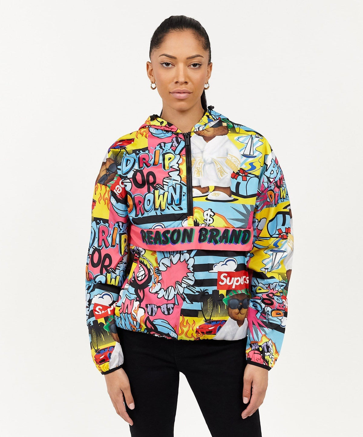 Womens Drip Or Die Anorak | Reason Clothing New