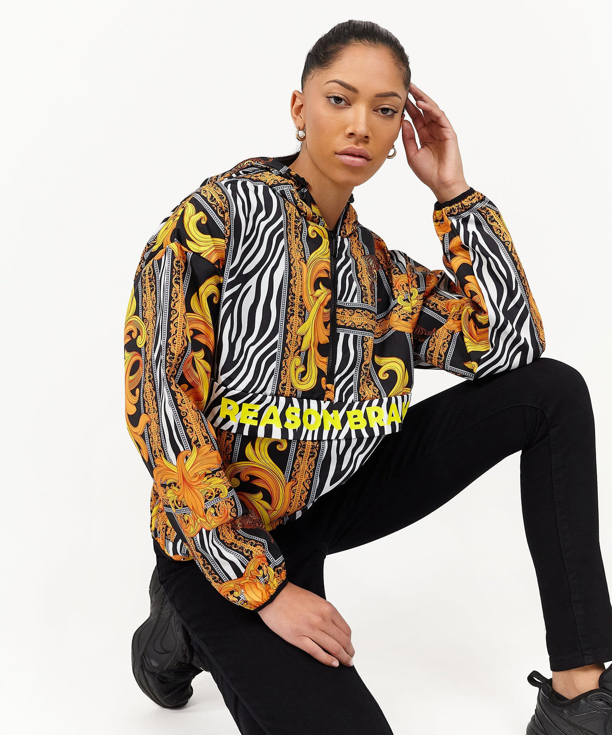 Womens Safari Half-Zip Anorak | Reason Clothing Exclusive