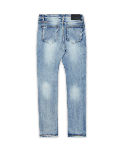 Hudson Washed Moto Jeans | Reason Clothing Signature