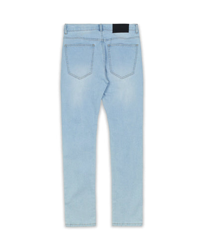 Elevate Light Wash Destroyed Jeans | Reason Clothing Customer Favorite