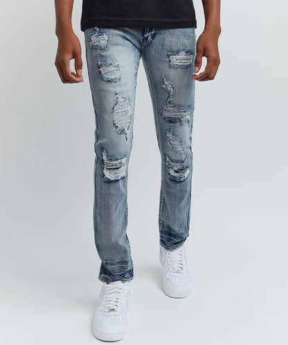 Matthew Light Wash Slim Jeans | Reason Clothing Exclusive
