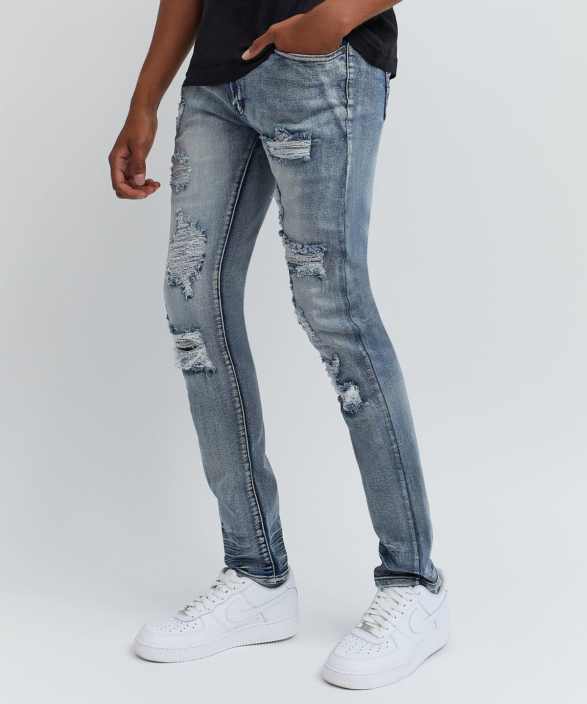 Matthew Light Wash Slim Jeans | Reason Clothing Exclusive