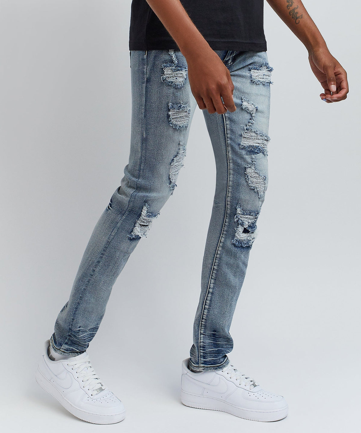 Matthew Light Wash Slim Jeans | Reason Clothing Exclusive