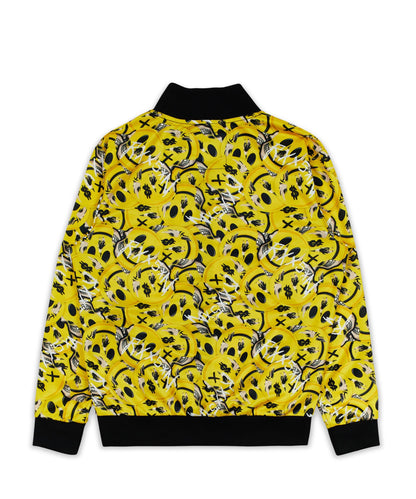 Skelly Smile Allover Print Track Jacket | Reason Clothing Deals