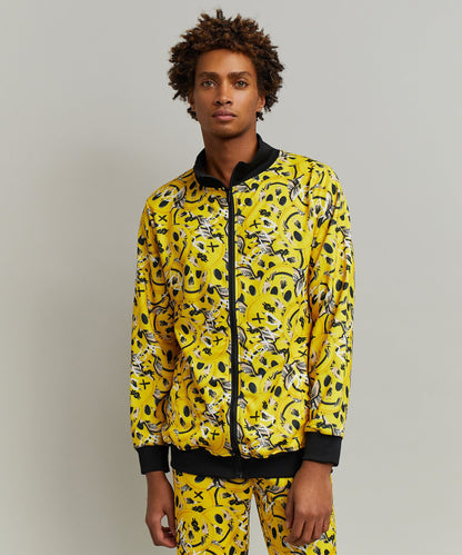 Skelly Smile Allover Print Track Jacket | Reason Clothing Deals