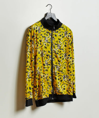Skelly Smile Allover Print Track Jacket | Reason Clothing Deals
