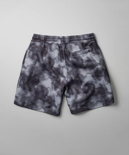 Hustler Haze Tie Dye Grey Shorts | Reason Clothing Top Pick