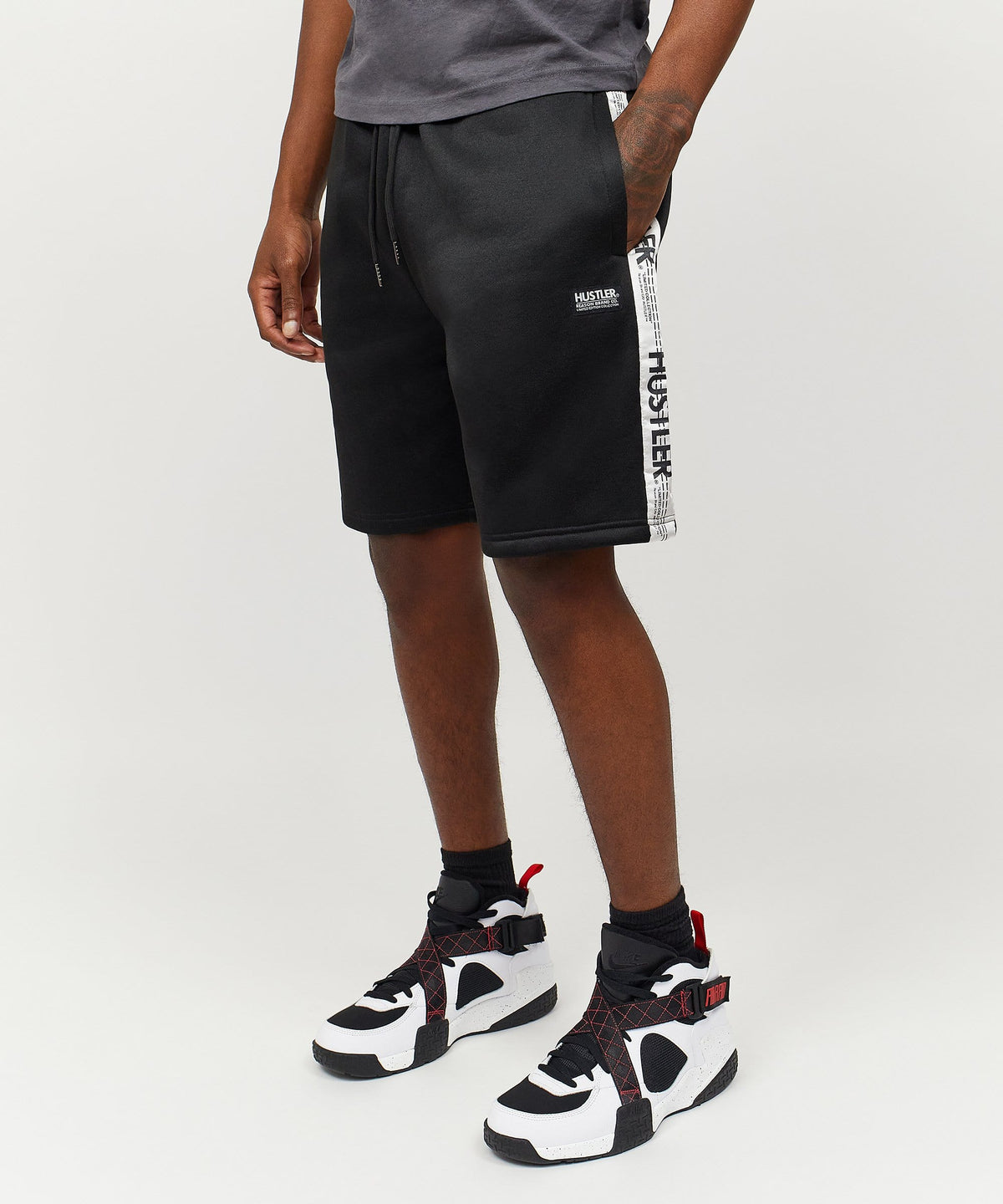 Hustler Shorts - Black | Reason Clothing Recommended