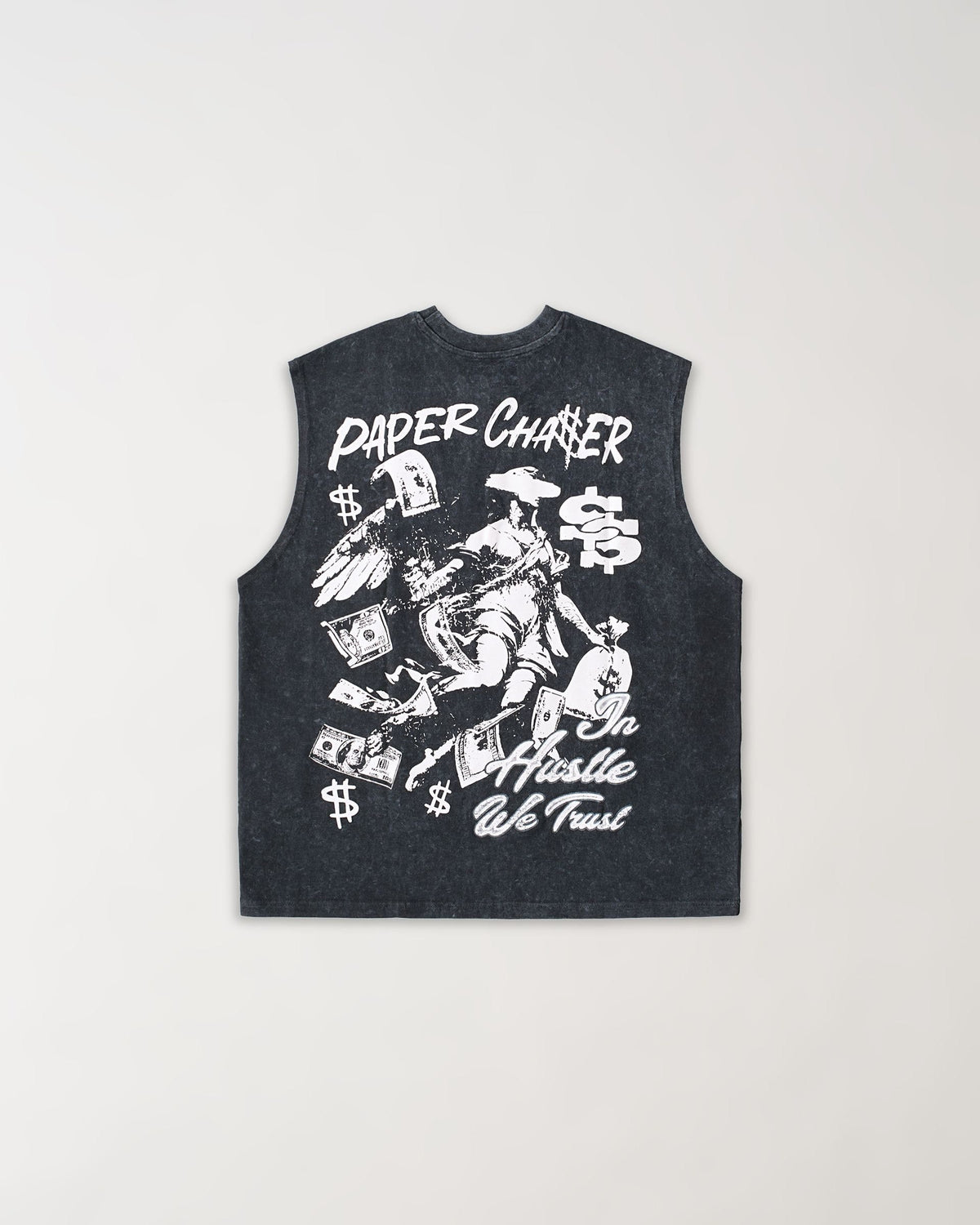 Muscle Short Sleeve Tee - Washed Black | Reason Clothing Exclusive