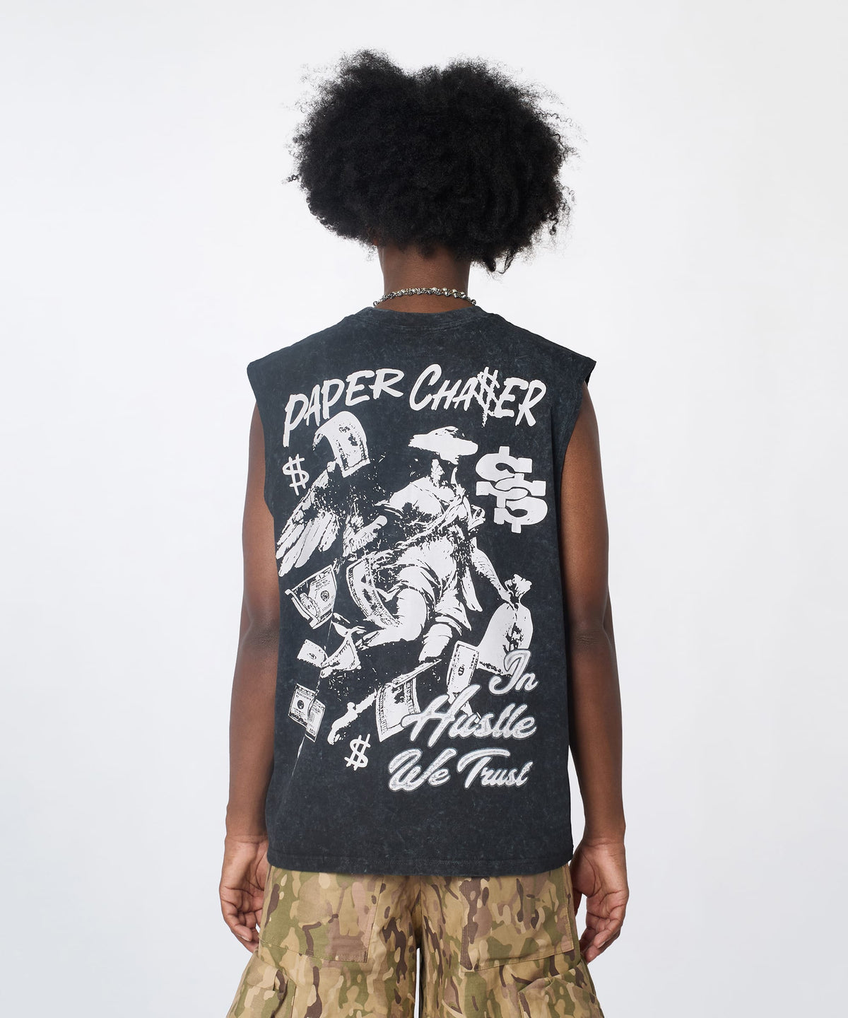 Muscle Short Sleeve Tee - Washed Black | Reason Clothing Exclusive