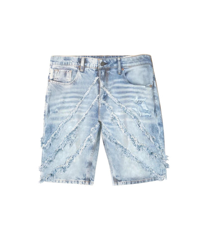 Plus Size Bandit Denim Short - Light Blue | Reason Clothing Trusted
