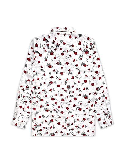 Skulls & Roses Long Sleeve Oxford Short | Reason Clothing Premium