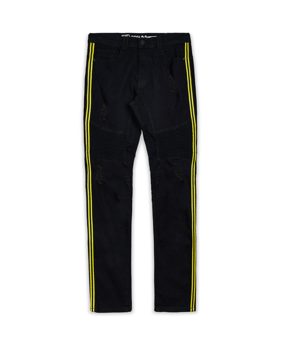 Dunning Side Stripe Moto Jeans | Reason Clothing Exclusive