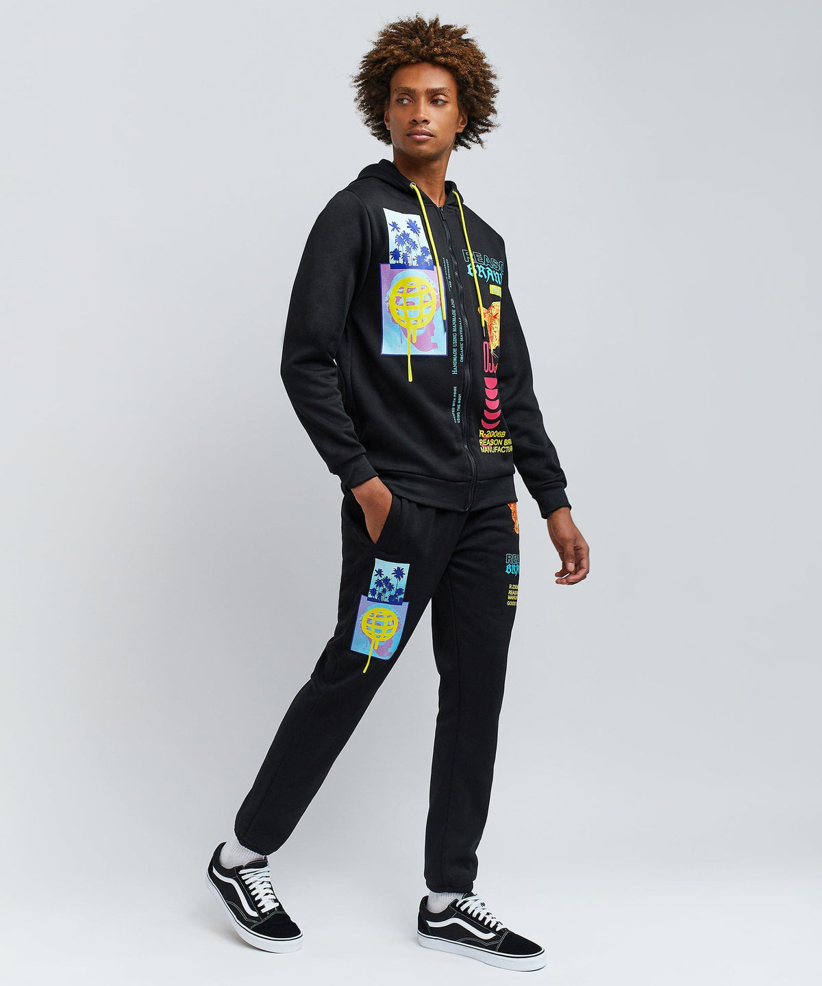 Smilez Multi-Placement Fleece Set | Reason Clothing Premium