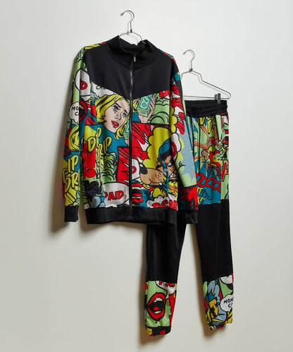 Paid Comic Print Track Set | Reason Clothing Popular