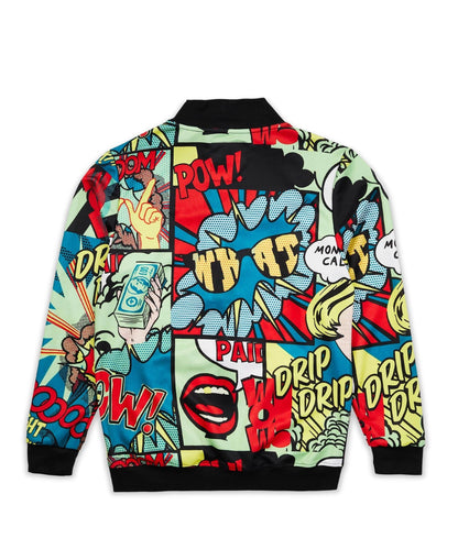 Paid Comic Print Track Set | Reason Clothing Popular