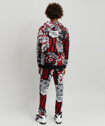 Money Calls Comic Print Track Set | Reason Clothing Featured