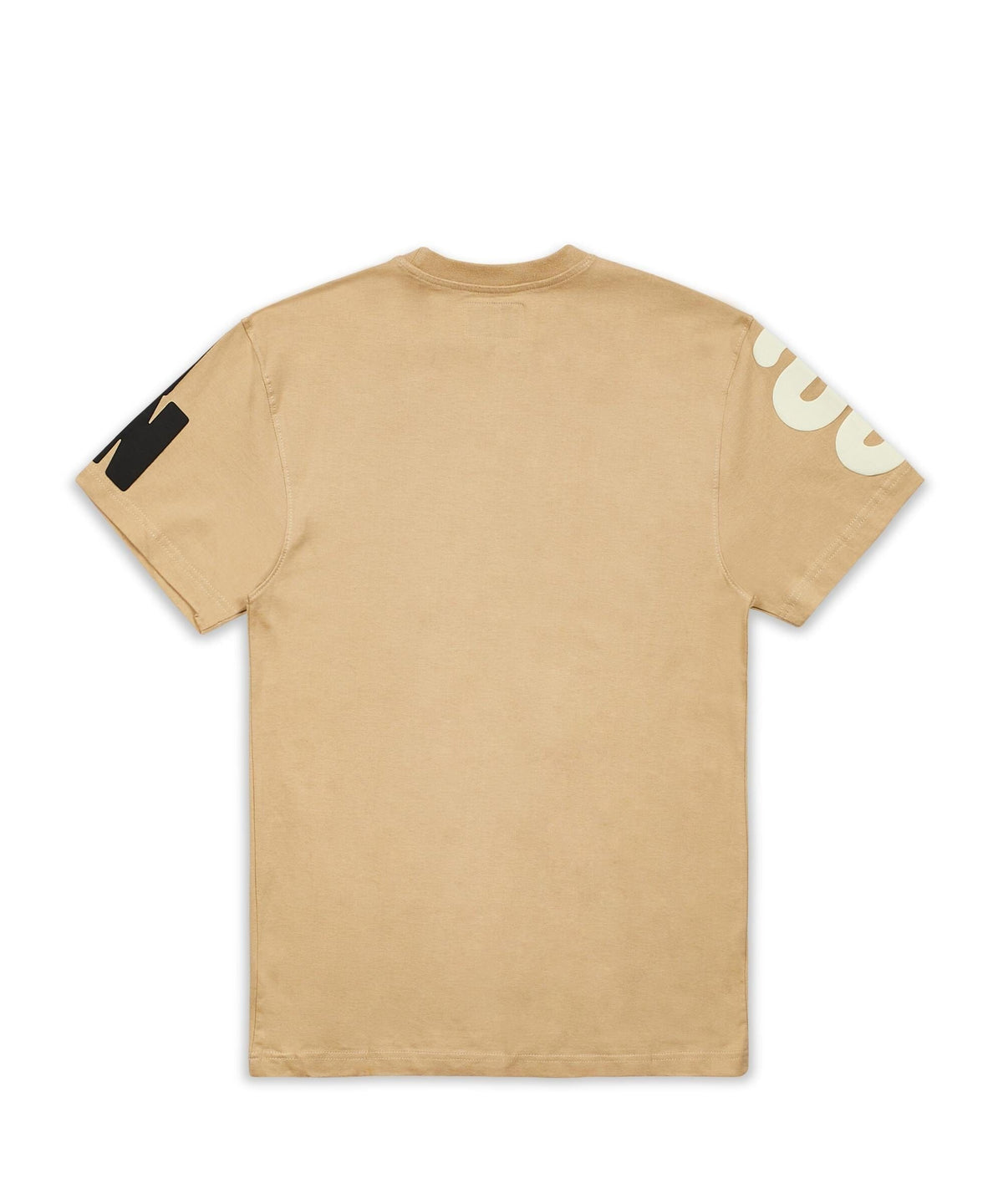 Say Less Puff Print Tee - Khaki | Reason Clothing Latest