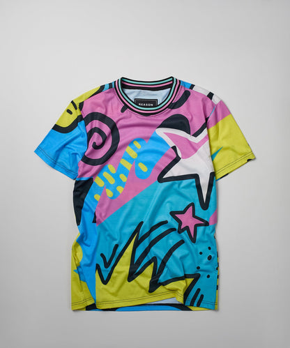 Relax Allover Print Graphic Tee | Reason Clothing Sale