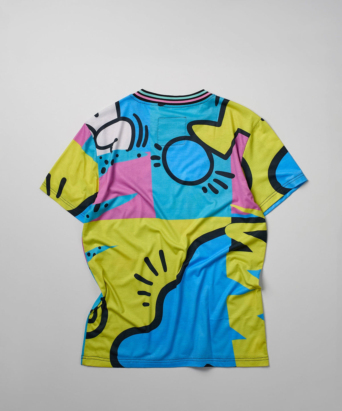 Relax Allover Print Graphic Tee | Reason Clothing Sale