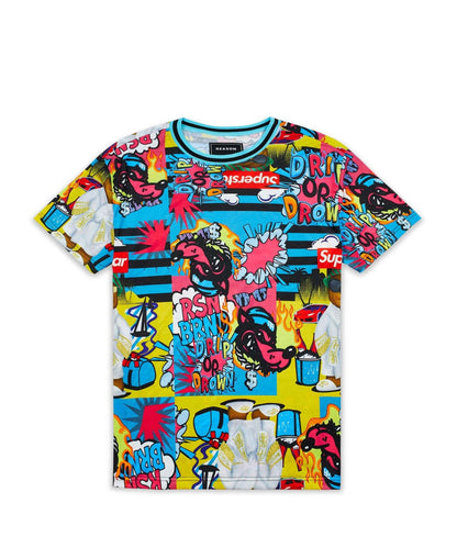 Drip Drip Allover Print Graphic Tee | Reason Clothing Best Seller