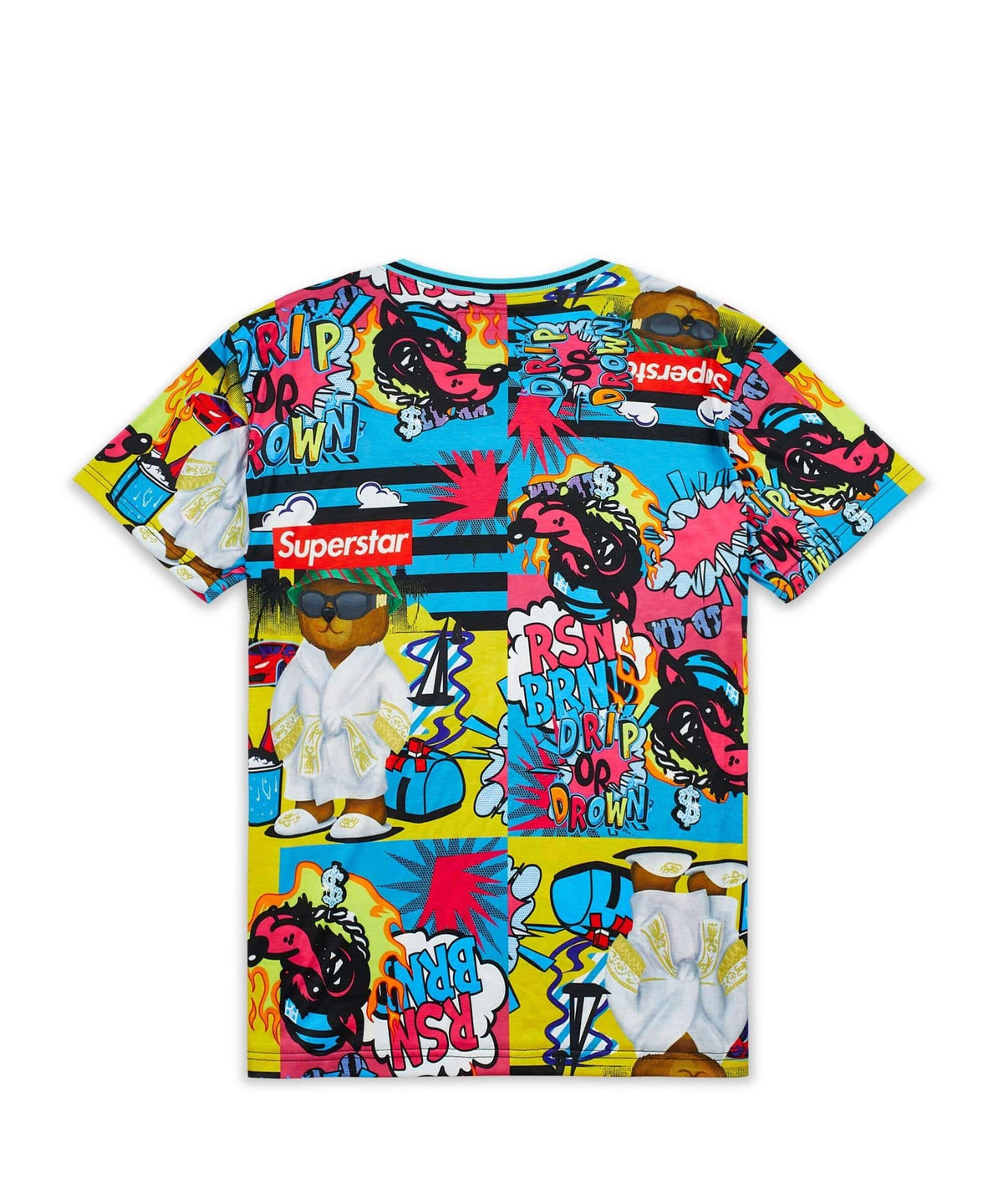 Drip Drip Allover Print Graphic Tee | Reason Clothing Best Seller