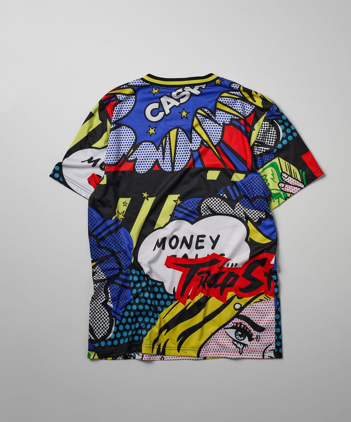 Trap Stars Comic Allover Print Graphic Tee | Reason Clothing Special Offer