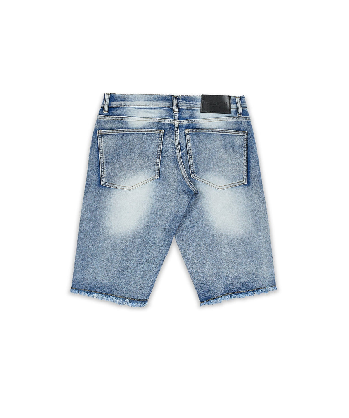 Plus Size Josiah Light Wash Basic Denim Shorts | Reason Clothing Discount