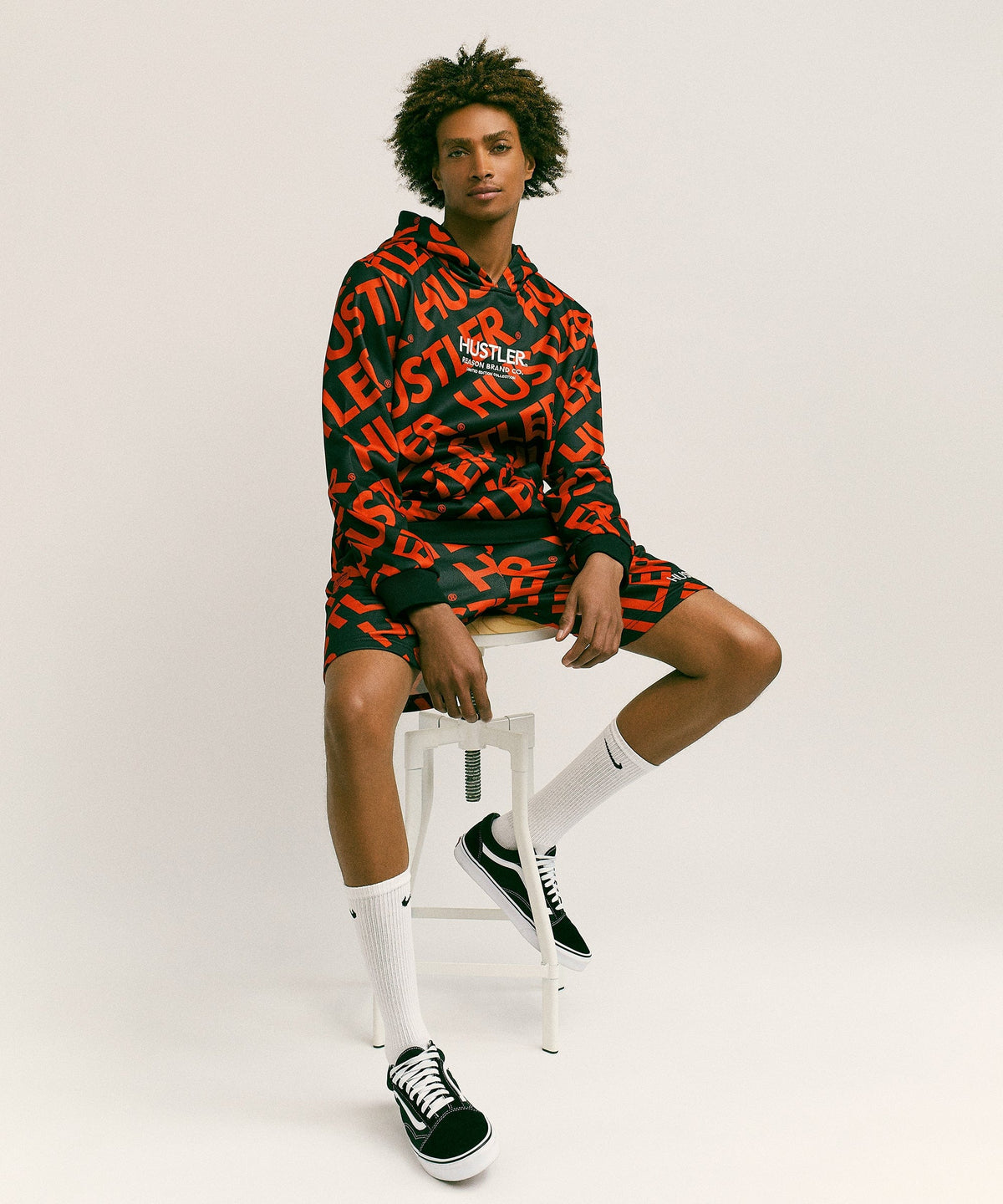 Hustler District Hood And Short Set | Reason Clothing Value