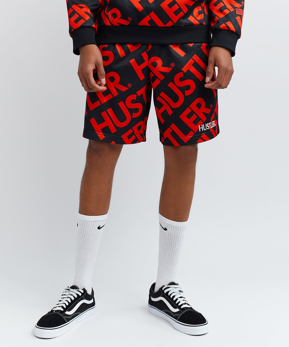 Hustler District Hood And Short Set | Reason Clothing Value