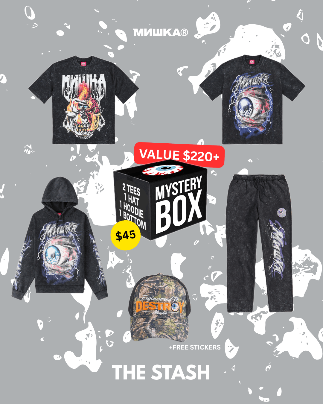 The Stash Mishka Mystery Box | Reason Clothing Trusted