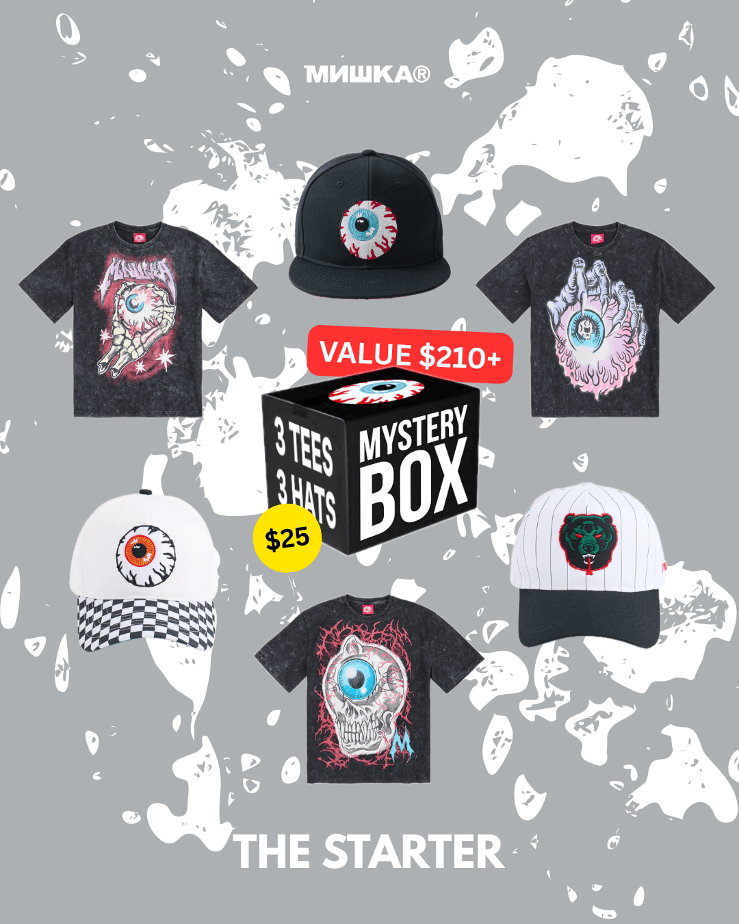 The Starter Mishka Mystery Box | Reason Clothing Top Pick