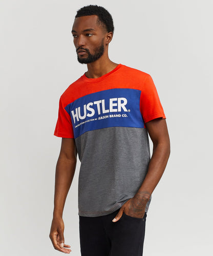 Hustler Colorblock Tee 963 Is Live | Reason Clothing Hot Sale