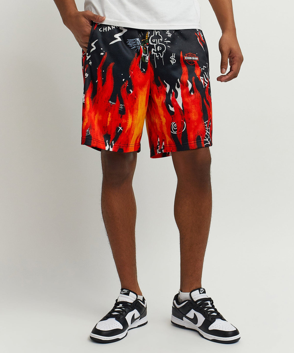 FLAME SHORTS | Reason Clothing Exclusive