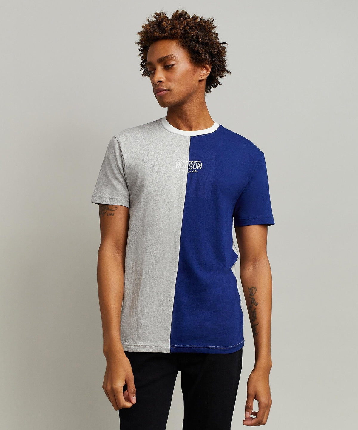 Wyatt Color Block Tee | Reason Clothing Top Pick